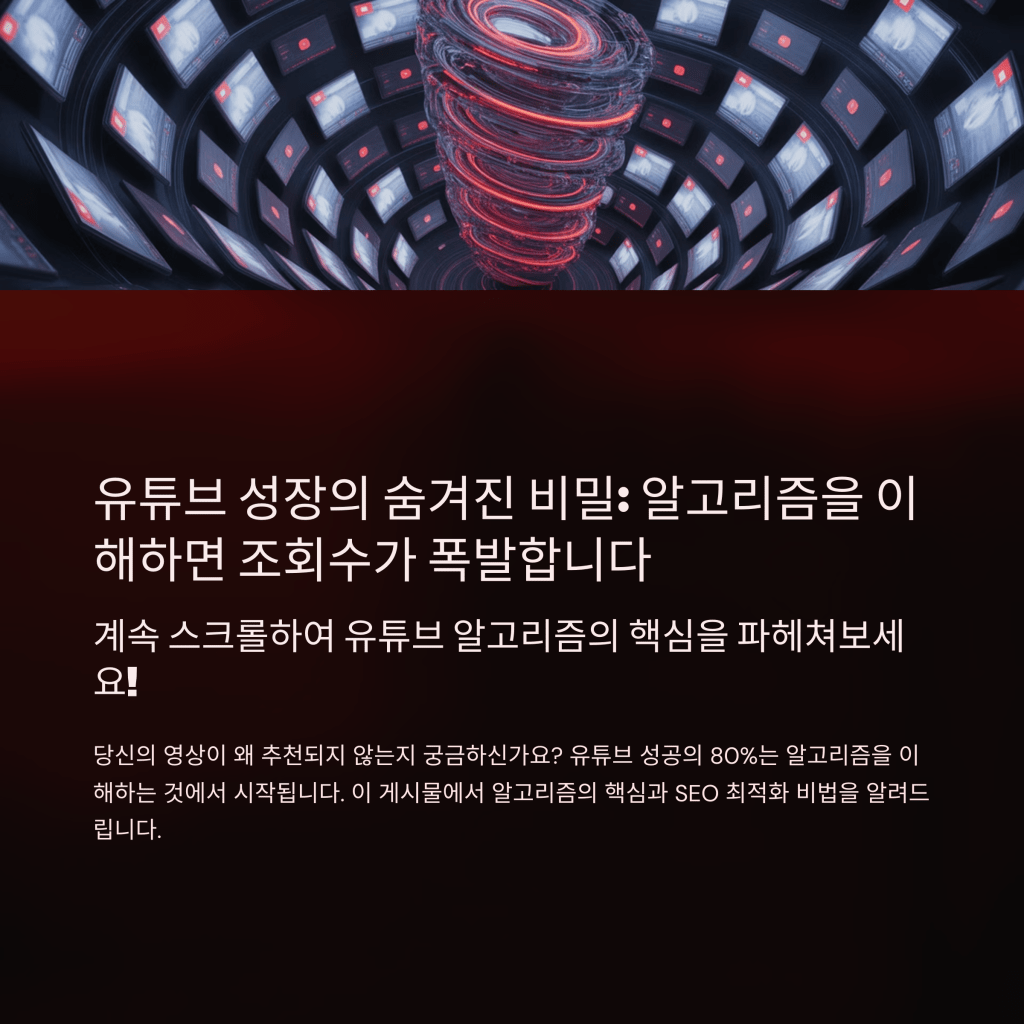 유튜브 알고리즘과 SEO 최적화&nbsp;전략