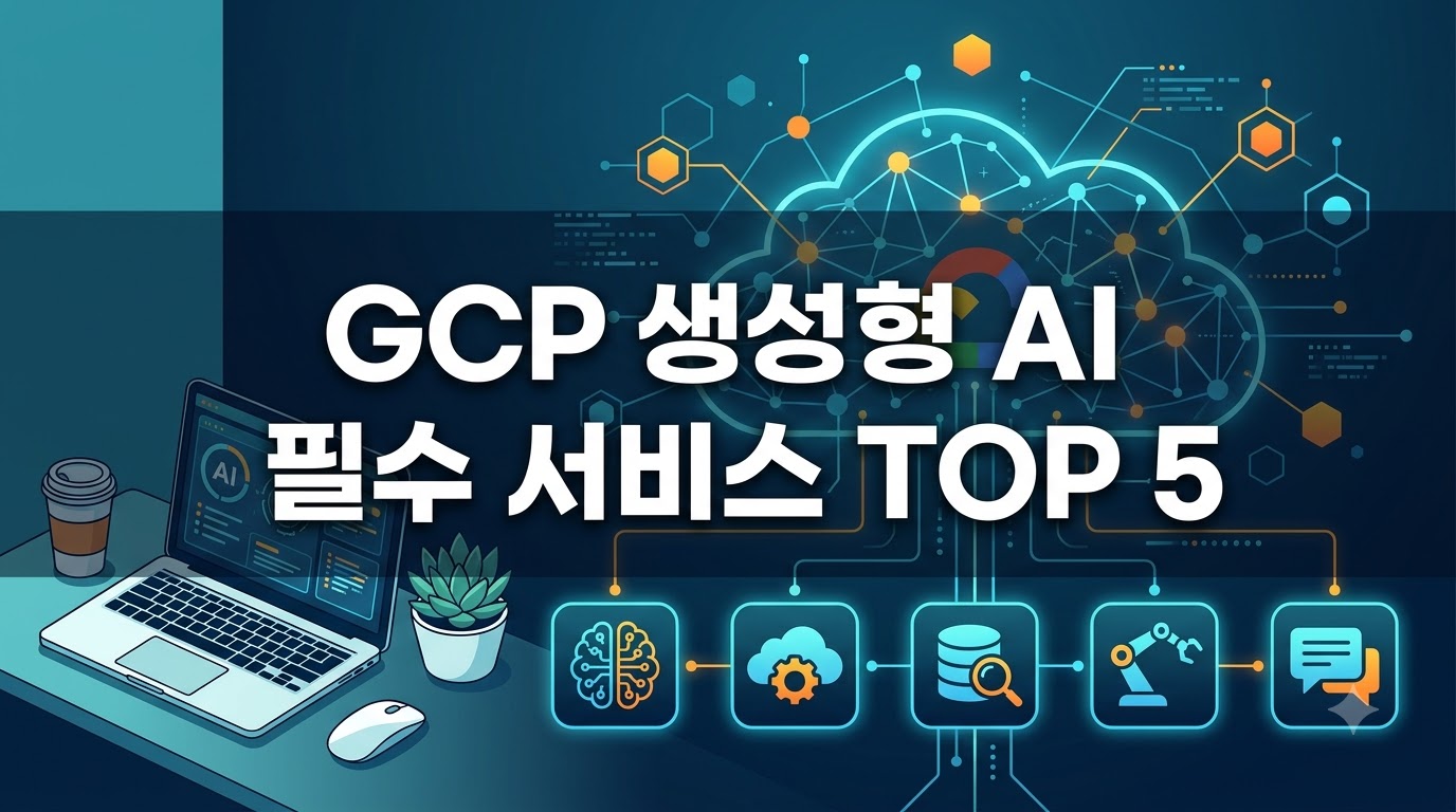 GCP 생성형 AI 필수 서비스 TOP 5 — Vertex AI부터 Cloud Run GPU까지 완벽 정리
